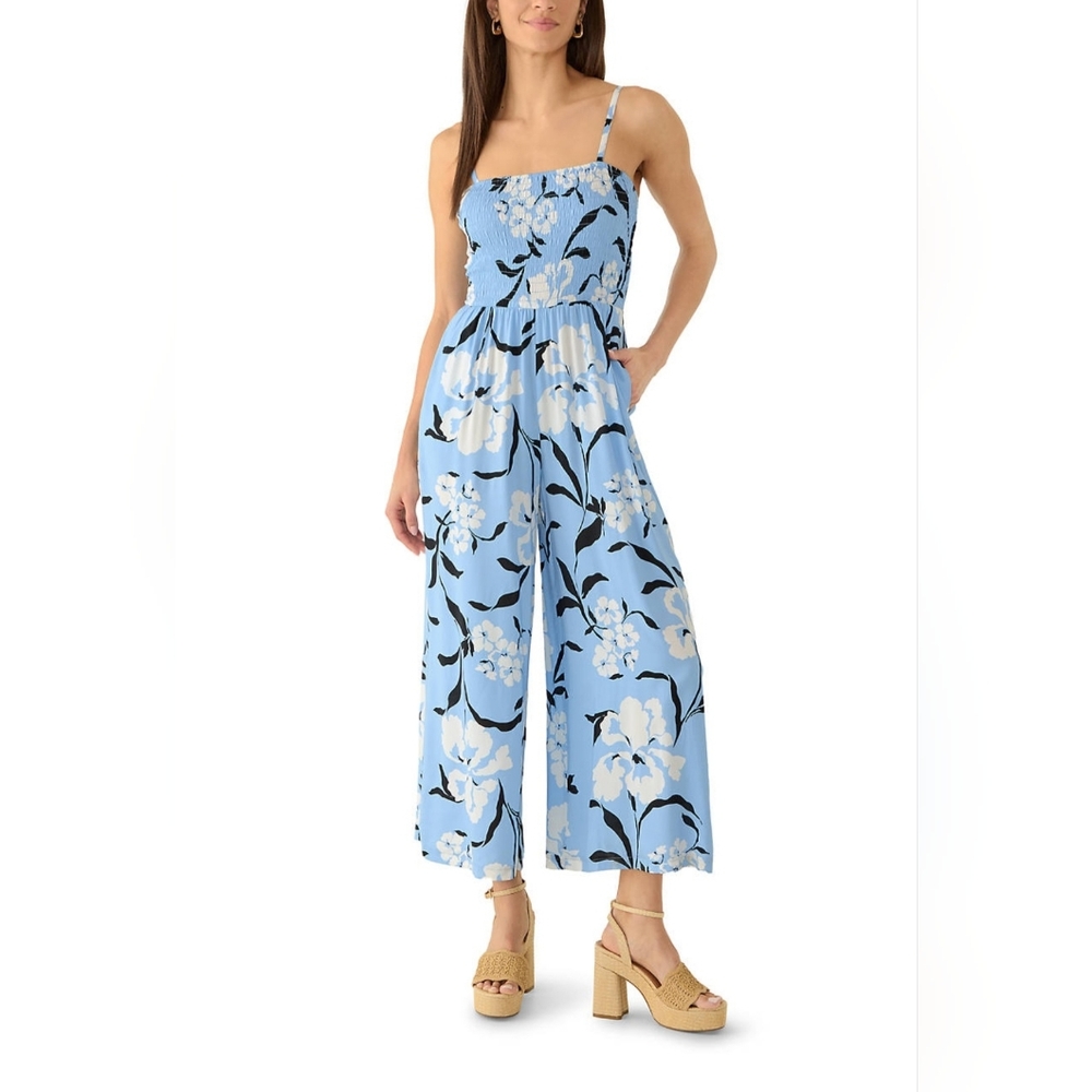 JUNE & HUDSON FLORAL JUMPSUIT NWT